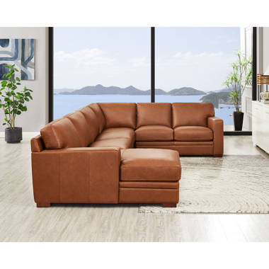 Darrium leather outlet sectional